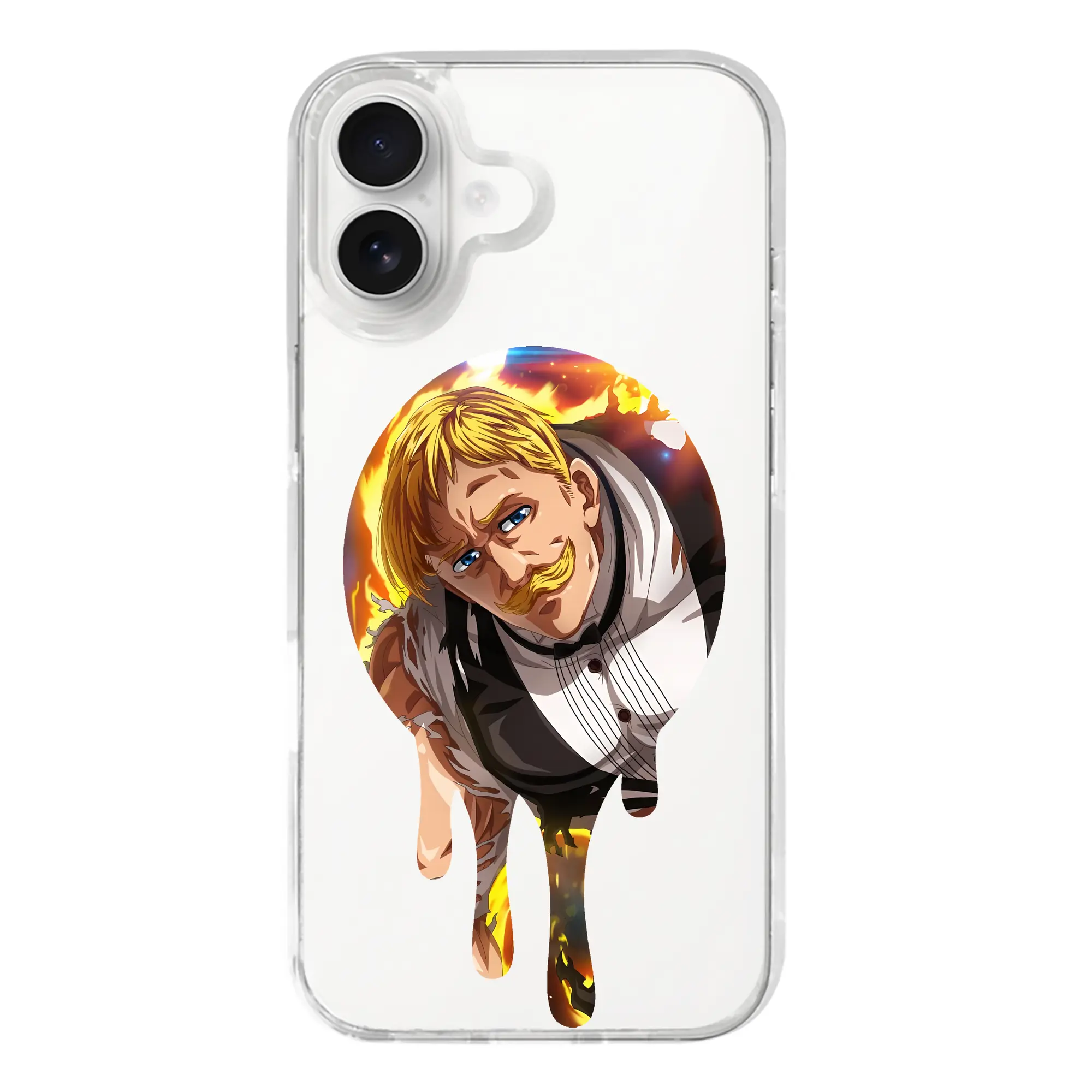 七つの大罪 グッズ エスカノール - iPhone 17シリーズ 透明スマホケース – 薄型・耐衝撃・精密フィット保護カバー